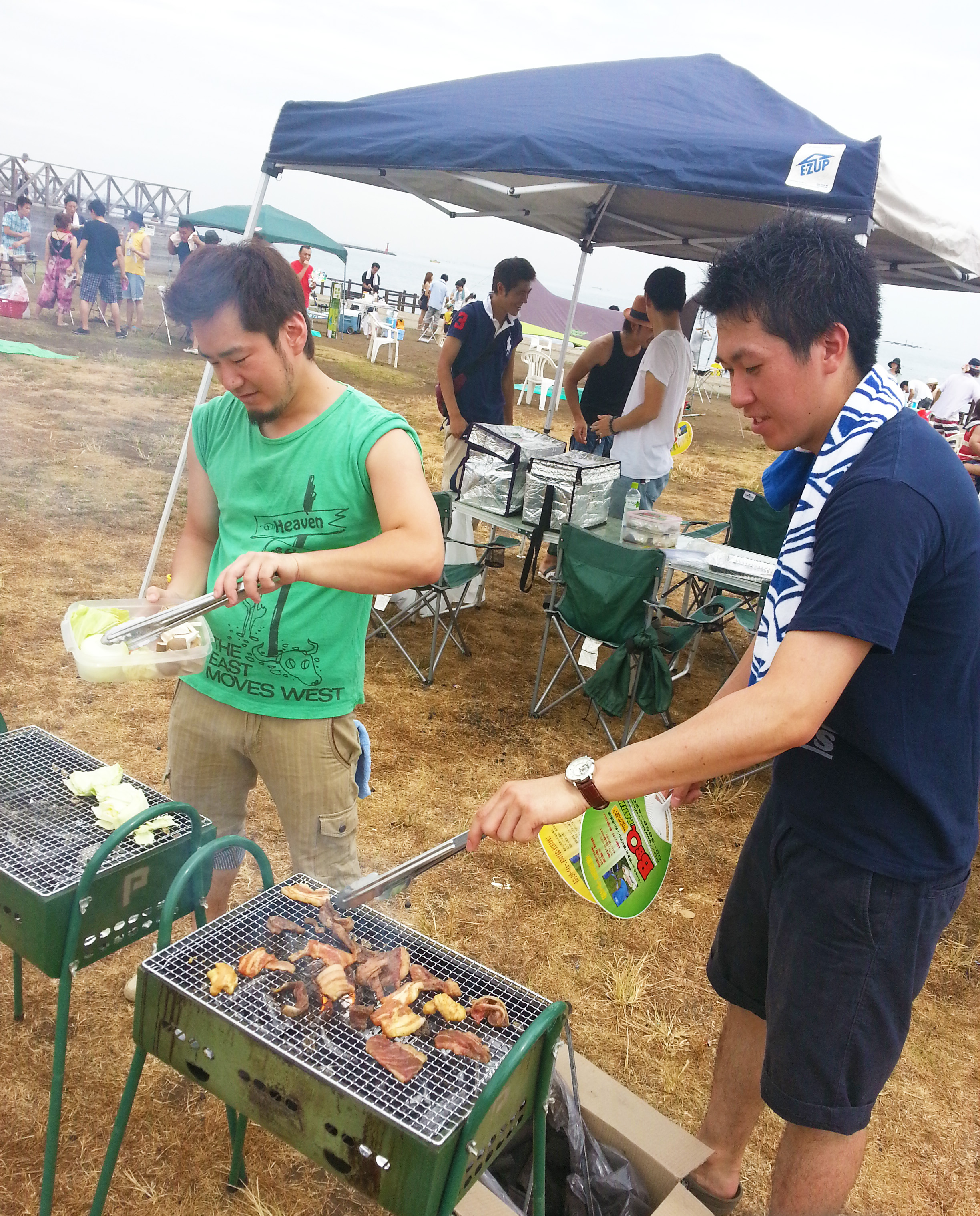 うみかぜ公園バーベキュー 芝生広場 バーベキューレンタルのbbq Park