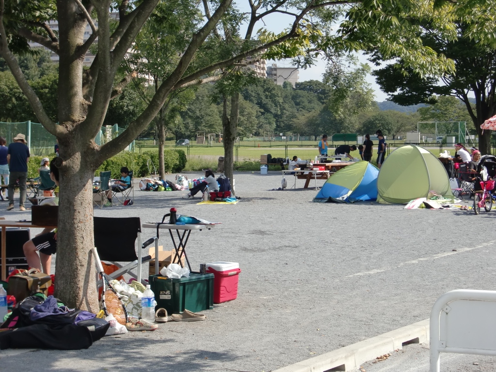 多摩川緑地福生南公園バーベキューエリア バーベキューレンタルのbbq Park