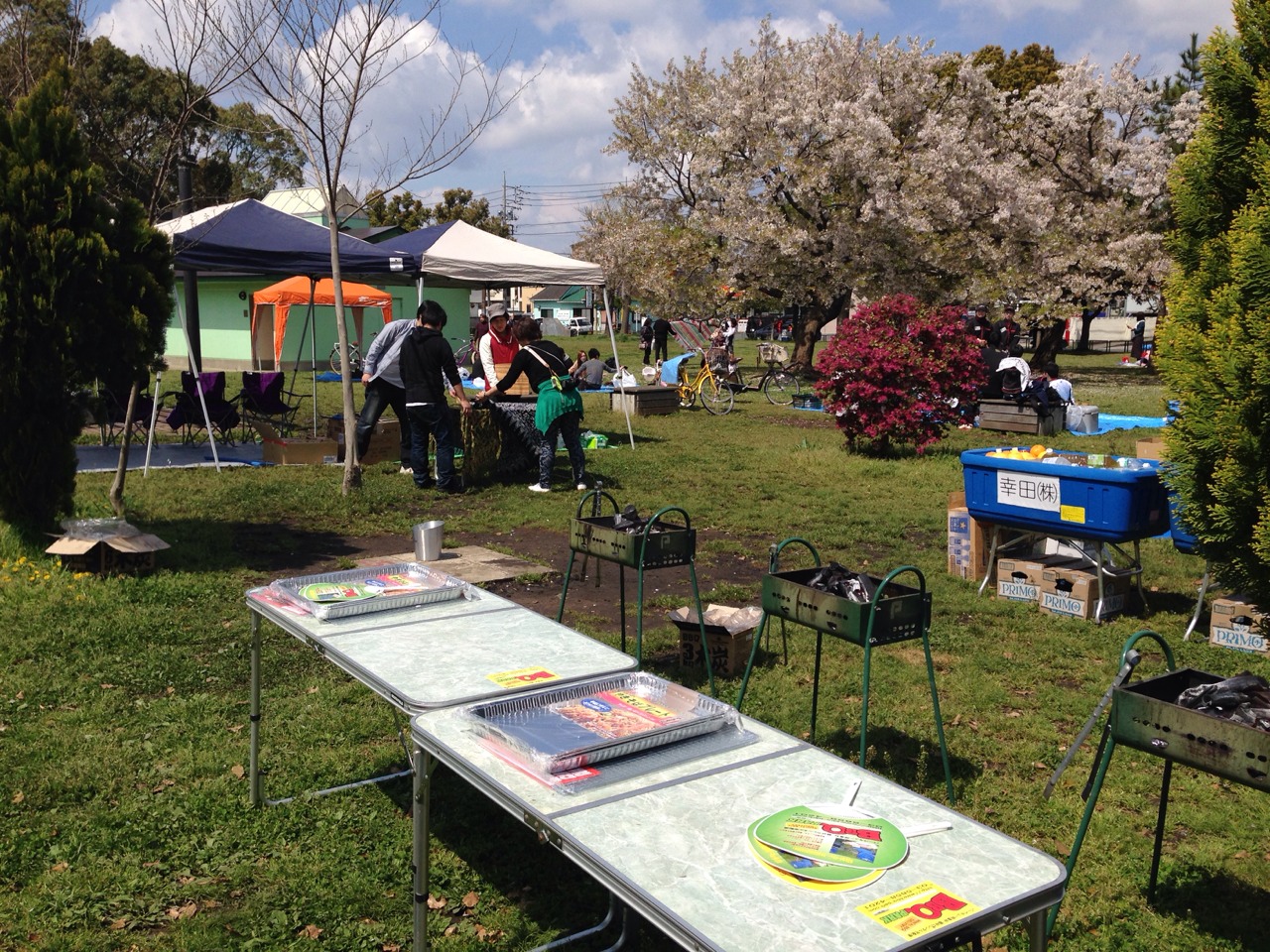 篠崎公園バーベキュー広場 バーベキューレンタルのbbq Park