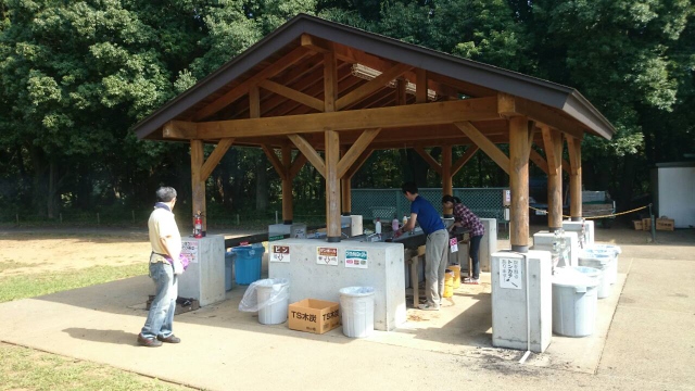 北総花の丘公園バーベキューエリア バーベキューレンタルのbbq Park