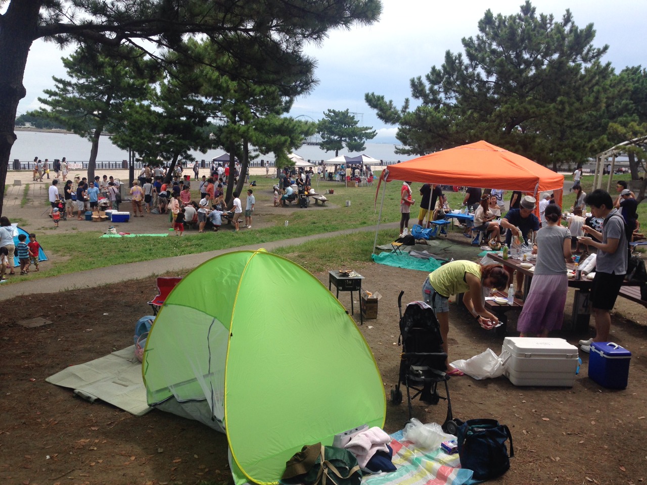 海の公園バーベキュー場 バーベキューレンタルのbbq Park